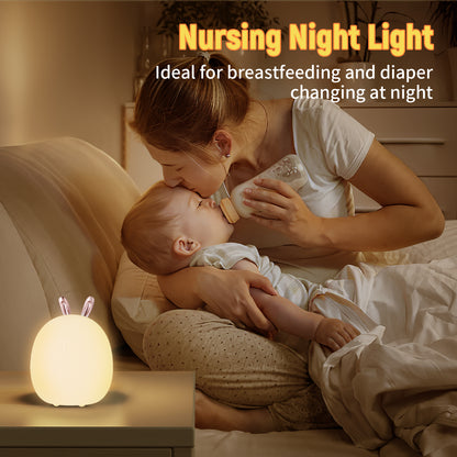 Baby Feeding, Adjustable, Creative, Rabbit, Elk Light, Silicone Light, Touch Light, Clap Light, Small Electric Light, Ambient Light, Night Light