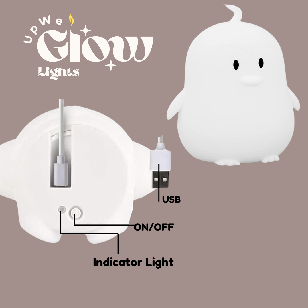 Penguin Glow Buddy Night Light